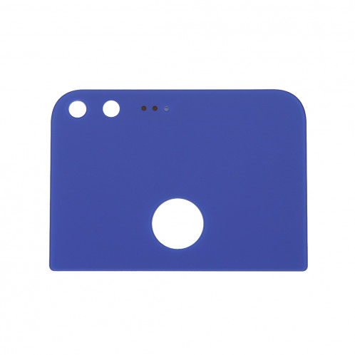 iPartsAcheter pour couvercle arrière en verre Google Pixel XL / Nexus M1 (partie supérieure) (bleu) SI514L1739-06