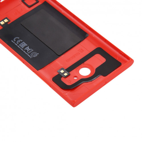 iPartsAcheter pour Nokia Lumia 735 couleur unie NFC arrière de la batterie (rouge) SI16RL1931-06