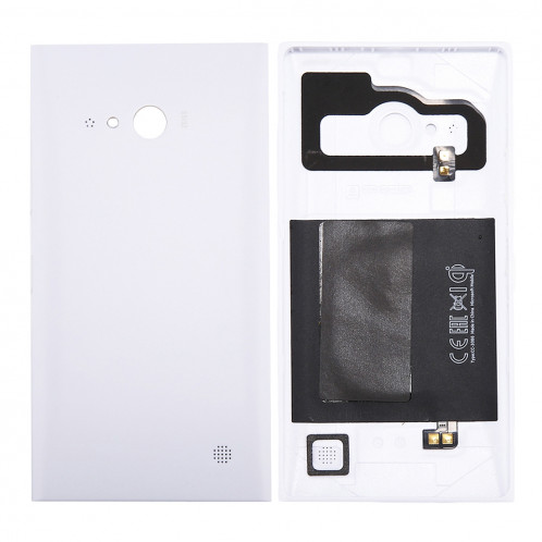 iPartsAcheter pour Nokia Lumia 735 couleur unie NFC arrière de la batterie (blanc) SI16WL1567-06