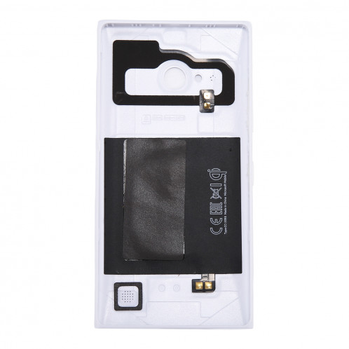iPartsAcheter pour Nokia Lumia 735 couleur unie NFC arrière de la batterie (blanc) SI16WL1567-06