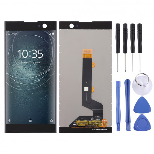 Écran LCD et Digitizer Assemblée complète pour Sony Xperia XA2 (Noir) SH33BL3-06