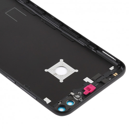 Couverture arrière avec touches latérales pour Huawei Honor Play 7C (Noir) SH50BL1542-06