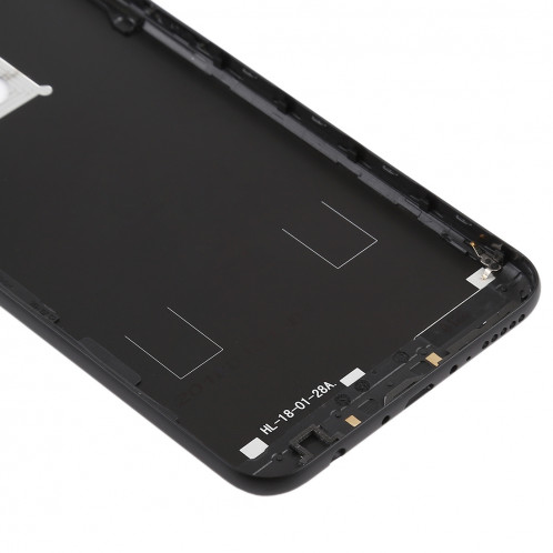 Couverture arrière avec touches latérales pour Huawei Honor Play 7C (Noir) SH50BL1542-06