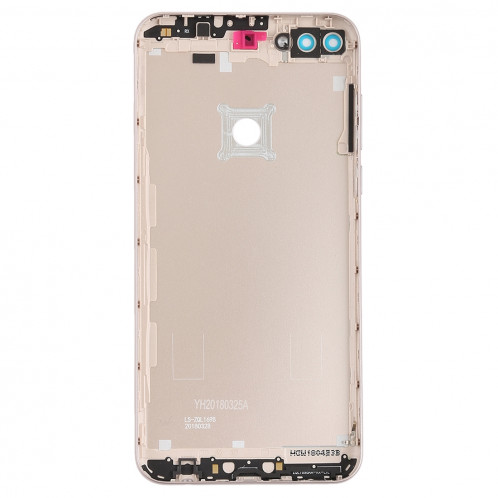 Coque Arrière avec Touches Latérales pour Huawei Honor Play 7C (Or) SH50JL1627-06