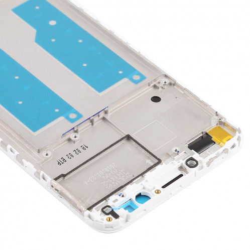Cadre de boîtier LCD pour lunette Huawei Honor Play 7C (blanc) SH551W1482-06