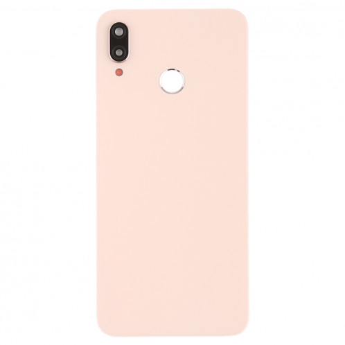 Couverture arrière avec objectif d'appareil photo (d'origine) pour Huawei P20 Lite / Nova 3e (or rose) SH8RGL404-06