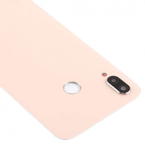 Couverture arrière avec objectif d'appareil photo (d'origine) pour Huawei P20 Lite / Nova 3e (or rose) SH8RGL404-06