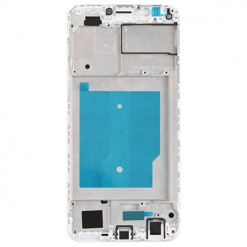 Boîtier de cadre LCD pour boîtier avant pour Huawei Nova 2 Lite / Y7 Prime (2018) (Blanc) SH566W351-06
