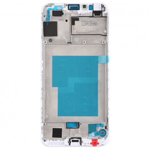 Cadre de boîtier LCD pour lunette Huawei Honor Play 7A (blanc) SH570W1568-06