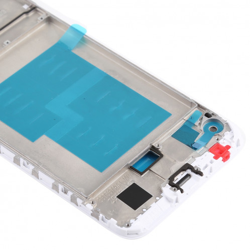 Cadre de boîtier LCD pour lunette Huawei Honor Play 7A (blanc) SH570W1568-06