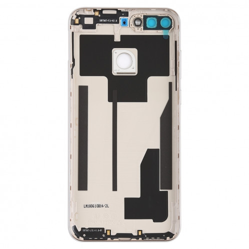 Coque arrière avec touches latérales et lentille de caméra pour Huawei Honor Play 7A (Or) SH71JL1645-06