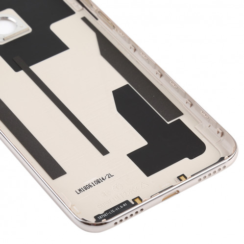 Coque arrière avec touches latérales et lentille de caméra pour Huawei Honor Play 7A (Or) SH71JL1645-06