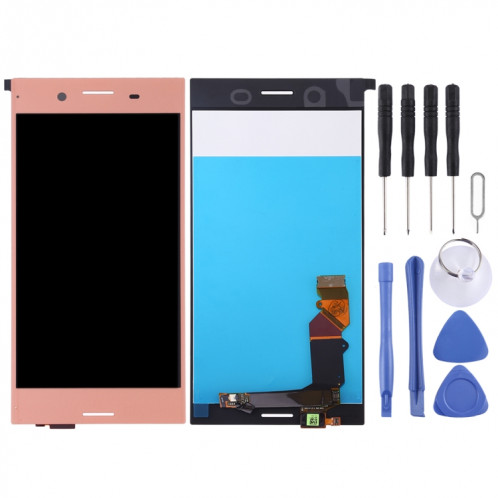 Écran LCD OEM pour Sony Xperia XZ Premium avec assemblage complet du numériseur (rose) SH27JL1150-06