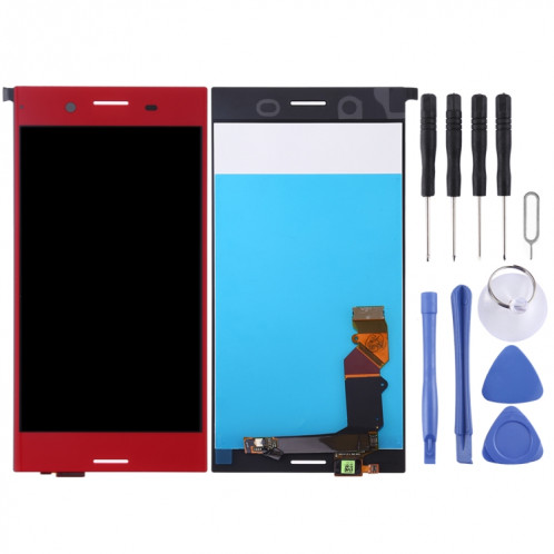 Écran LCD OEM pour Sony Xperia XZ Premium avec assemblage complet du numériseur (rouge) SH27RL1443-06