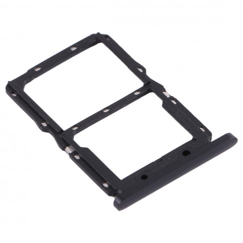 Plateau à cartes SIM + Plateau à cartes NM pour Huawei Nova 5 (Noir) SH643B1391-05