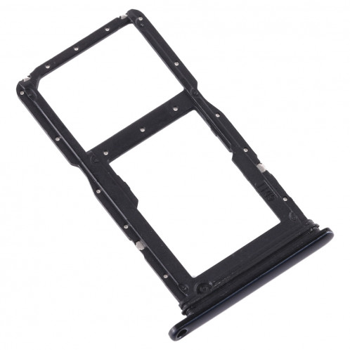 Plateau pour carte SIM + Plateau pour carte SIM / Plateau pour carte Micro SD pour Huawei Nova 5i (Noir) SH644B609-05