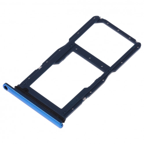 Plateau pour carte SIM + Plateau pour carte SIM / Plateau pour carte Micro SD pour Huawei Nova 5i (Bleu) SH644L953-05
