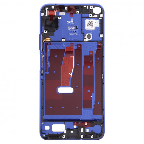 Plaque de lunette de cadre central pour Huawei Honor 20 (bleu) SH659L1224-06