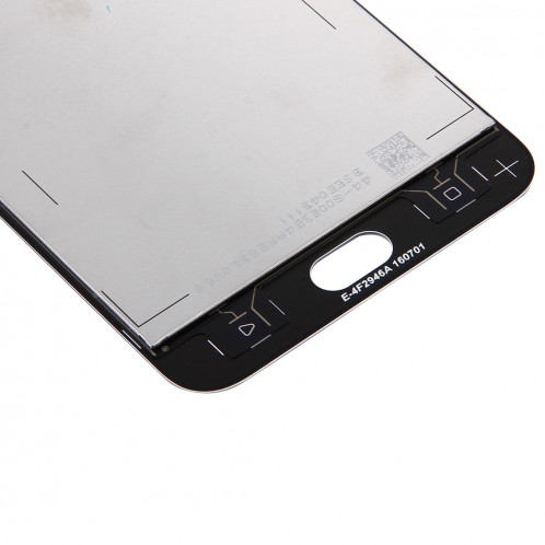 iPartsBuy OPPO A59 / F1s écran LCD + écran tactile Digitizer Assemblée (blanc) SI670W1101-06
