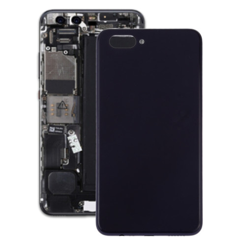 Pour OPPO A5 / A3s Couverture arrière avec cadre (Noir) SH08BL1506-06