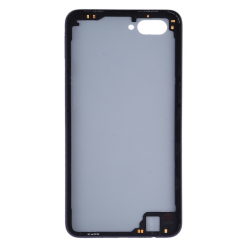 Pour OPPO A5 / A3s Couverture arrière avec cadre (Noir) SH08BL1506-06