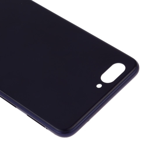 Pour OPPO A5 / A3s Couverture arrière avec cadre (Noir) SH08BL1506-06