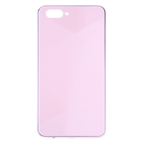 Pour OPPO A5 / A3s Couverture arrière avec cadre (Rose) SH08FL517-06