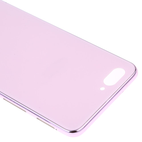 Pour OPPO A5 / A3s Couverture arrière avec cadre (Rose) SH08FL517-06