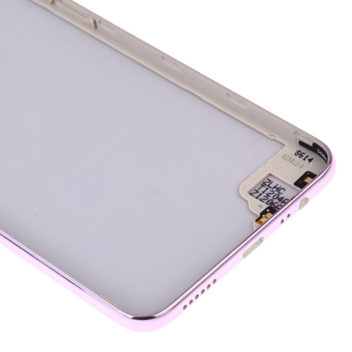 Pour OPPO A5 / A3s Couverture arrière avec cadre (Rose) SH08FL517-06