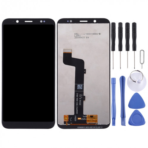 Écran LCD TFT pour HTC U12 Life avec numériseur complet (noir) SH742B983-06