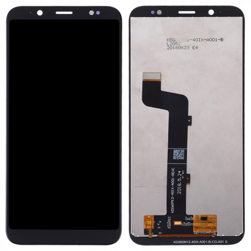 Écran LCD TFT pour HTC U12 Life avec numériseur complet (noir) SH742B983-06