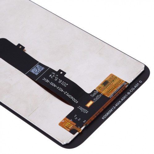 Écran LCD TFT pour HTC U12 Life avec numériseur complet (noir) SH742B983-06