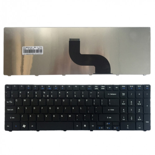 Version américaine du clavier d'ordinateur portable anglais pour Acer Aspire 5740/5742/5810T SH2866199-04