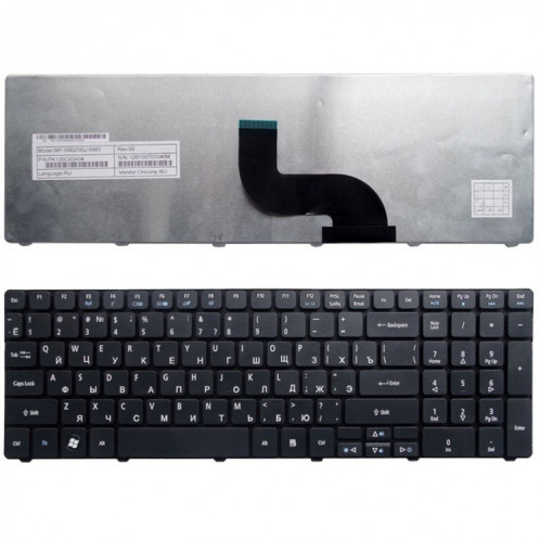 Version américaine du clavier d'ordinateur portable anglais pour Acer Aspire 7736 / 7736G / 7736Z SH28691634-04