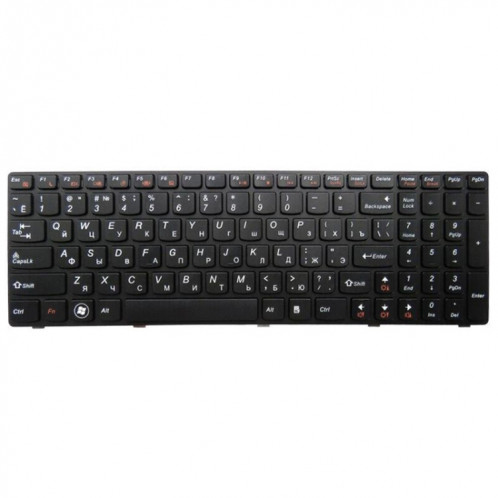Version RU Clavier d'ordinateur portable russe pour Lenovo V570 / Z570 / Z575 SH28731004-04