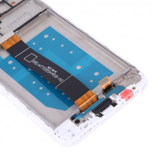 Ecran LCD et ensemble de numérisation complet avec cadre pour Huawei Y5 Prime (2018) (Blanc) SH74WL1509-06
