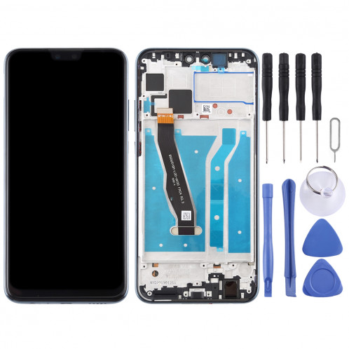 Ecran LCD et assemblée complète du numériseur avec cadre pour Huawei Enjoy 9 Plus (Noir) SH880B67-06