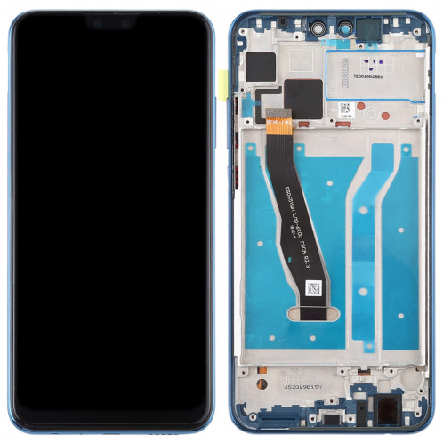 Ecran LCD et assemblée complète du numériseur avec cadre pour Huawei Enjoy 9 Plus (bleu) SH880L1364-06