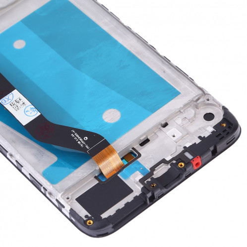 Ecran LCD et Assembleur Complet Digitaliseur avec Cadre pour Huawei Honor 8C (Noir) SH88BL1818-06