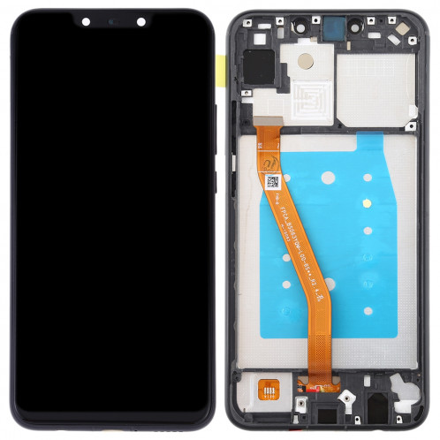 Ecran LCD et Assembleur Complet Digitaliseur avec Cadre pour Huawei Nova 3i (Noir) SH891B324-06