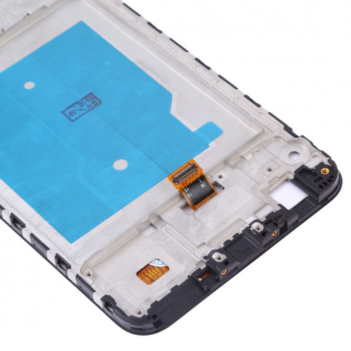Ecran LCD et ensemble de numérisation complet avec cadre pour Huawei Y7 (2018) (Noir) SH95BL1116-06