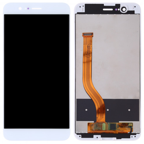 Ecran LCD et Assembleur Complet Digitaliseur avec Cadre pour Huawei Honor V9 (Blanc) SH896W628-06