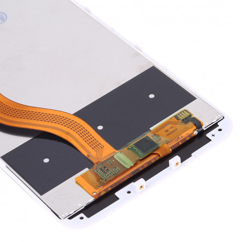 Ecran LCD et Assembleur Complet Digitaliseur avec Cadre pour Huawei Honor V9 (Blanc) SH896W628-06