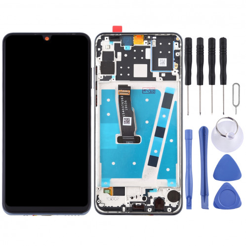 Ecran LCD et Assembleur Complet Digitaliseur avec Cadre pour Huawei P30 Lite / Nova 4e (Noir) SH897B1674-06