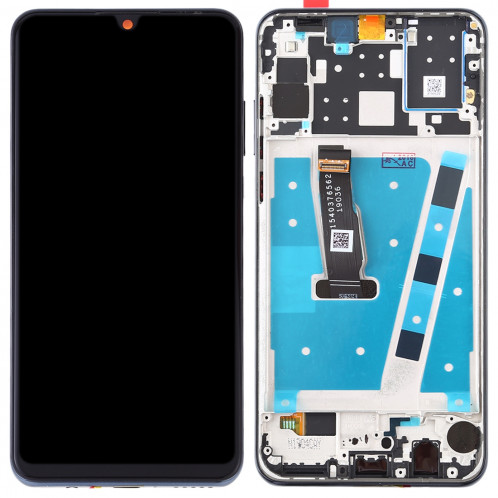 Ecran LCD et Assembleur Complet Digitaliseur avec Cadre pour Huawei P30 Lite / Nova 4e (Noir) SH897B1674-06