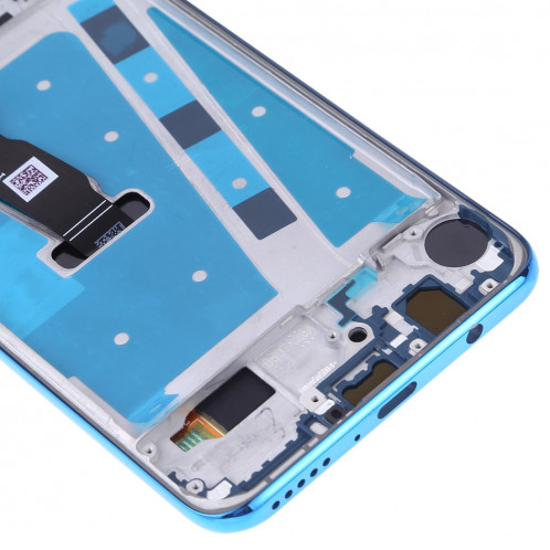 Ecran LCD et Assembleur Complet Digitaliseur avec Cadre pour Huawei P30 Lite / Nova 4e (Bleu) SH897L564-06