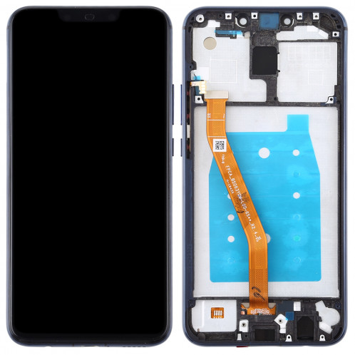 Ecran LCD et assemblée complète de numérisation avec cadre pour Huawei Mate 20 Lite / Maimang 7 (Bleu) SH898L650-06
