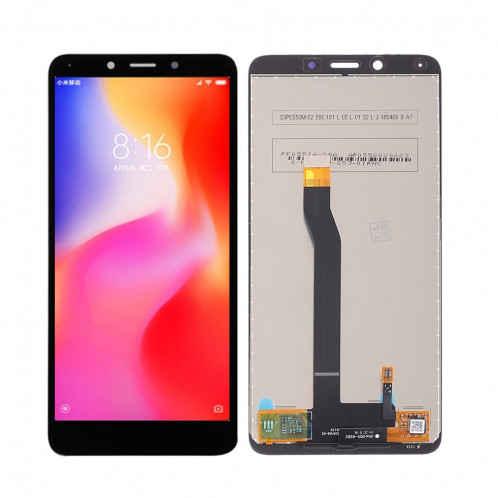 Ecran LCD et Digitizer Full Assembly pour Xiaomi Redmi 6 / 6A (Noir) SH917B1547-06