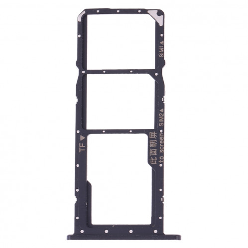 Plateau pour carte SIM + Plateau pour carte SIM + Plateau pour carte Micro SD pour Huawei Y7 (2019) / Y7 Pro (2019) / Y7 Prime (2019) (Noir) SH958B867-05