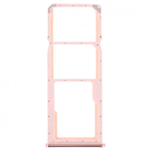 Plateau pour carte SIM + Plateau pour carte SIM + Plateau pour carte Micro SD pour Huawei Y9 (2019) (Rose) SH959F1011-05